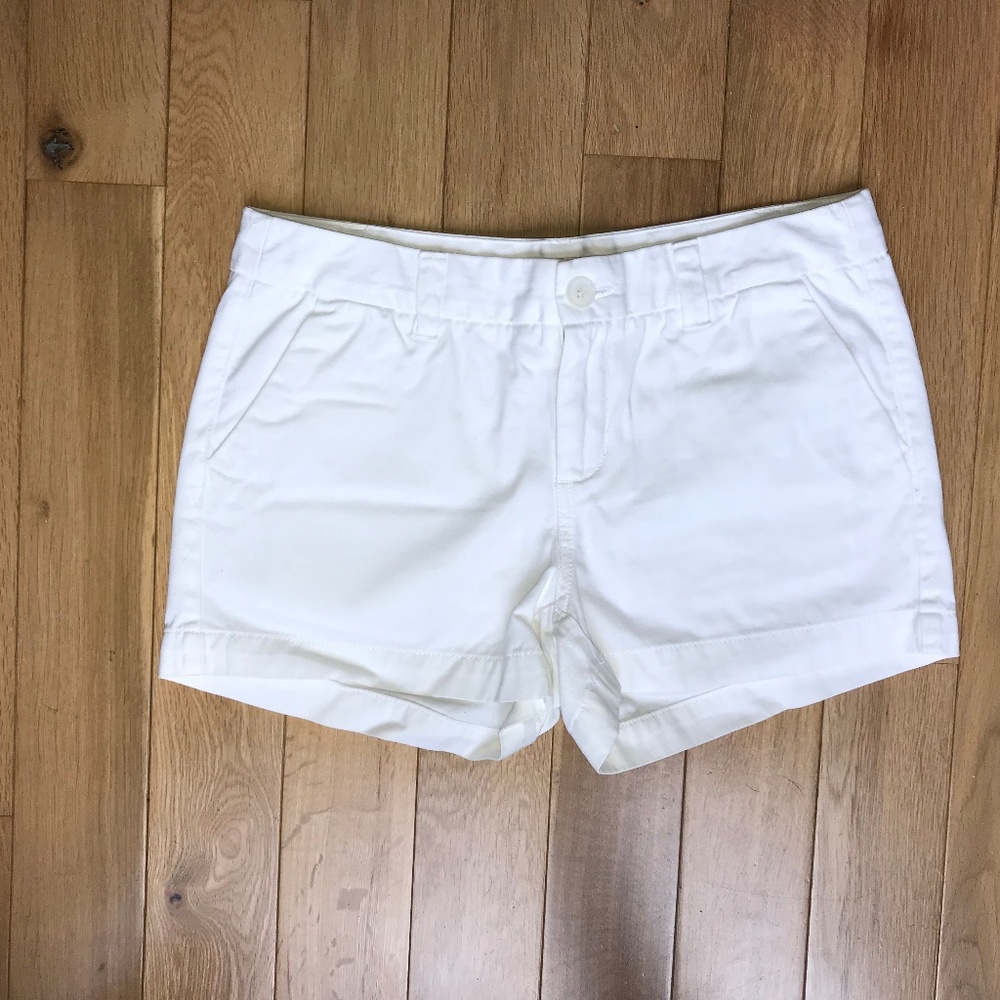White Shorts